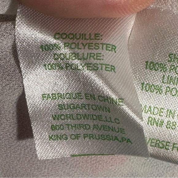 Lilly Pulitzer Lexi dress in "Beach Please," size M, slip dress, flounce overlay - Picture 8 of 14